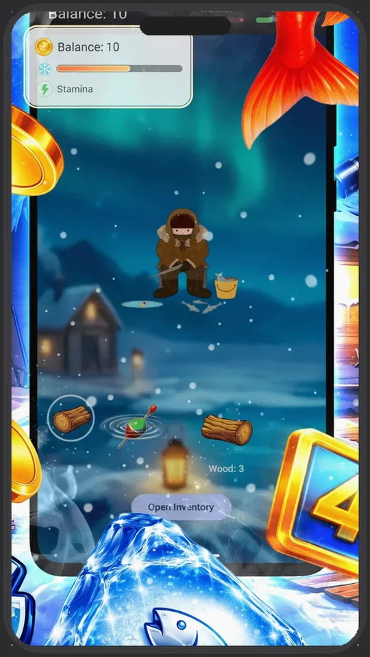 Ice Fishing Win