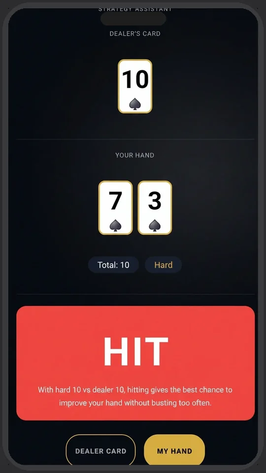 Blackjack Assistant