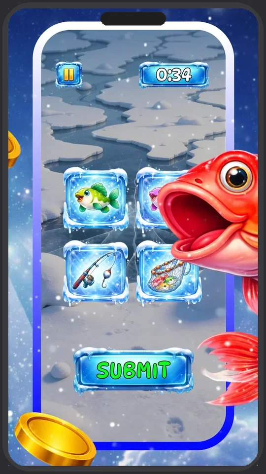 Ice Fishing Earn